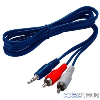 3.5mm Aux Audio Jack Male to Male RCA 3.0m Cable  AR103